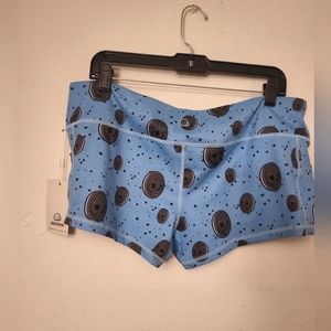 Feed me fight me cookie shorts